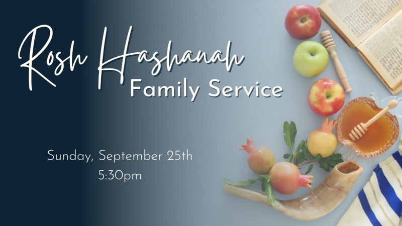 Banner Image for Erev Rosh Hashana - Family Service