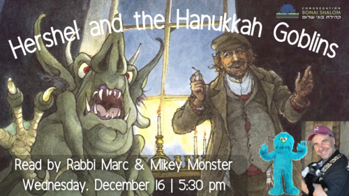 Banner Image for Herschel & The Hanukkah Goblins Rabbi & Mikey Monster