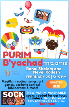 Banner Image for Purim B'Yachad 